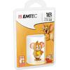 Flash Drive EMTEC USB 2.0 16GB Jerry ECMMD16GHB103 - Τεχνολογία και gadgets για το σπίτι, το γραφείο και την επιχείρηση από το από το oikonomou-shop.